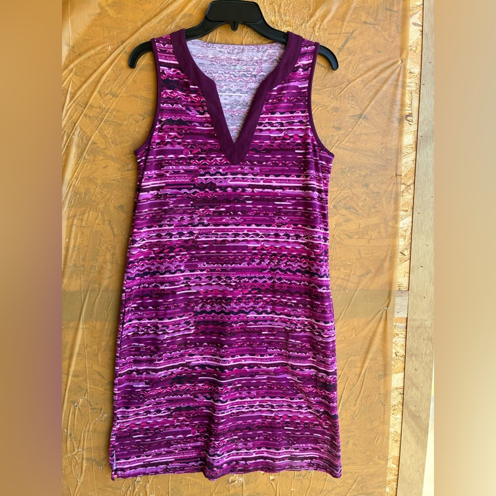 LAND’S END Cotton Jersey Sleeveless Swim Cover-up Dress Size Small